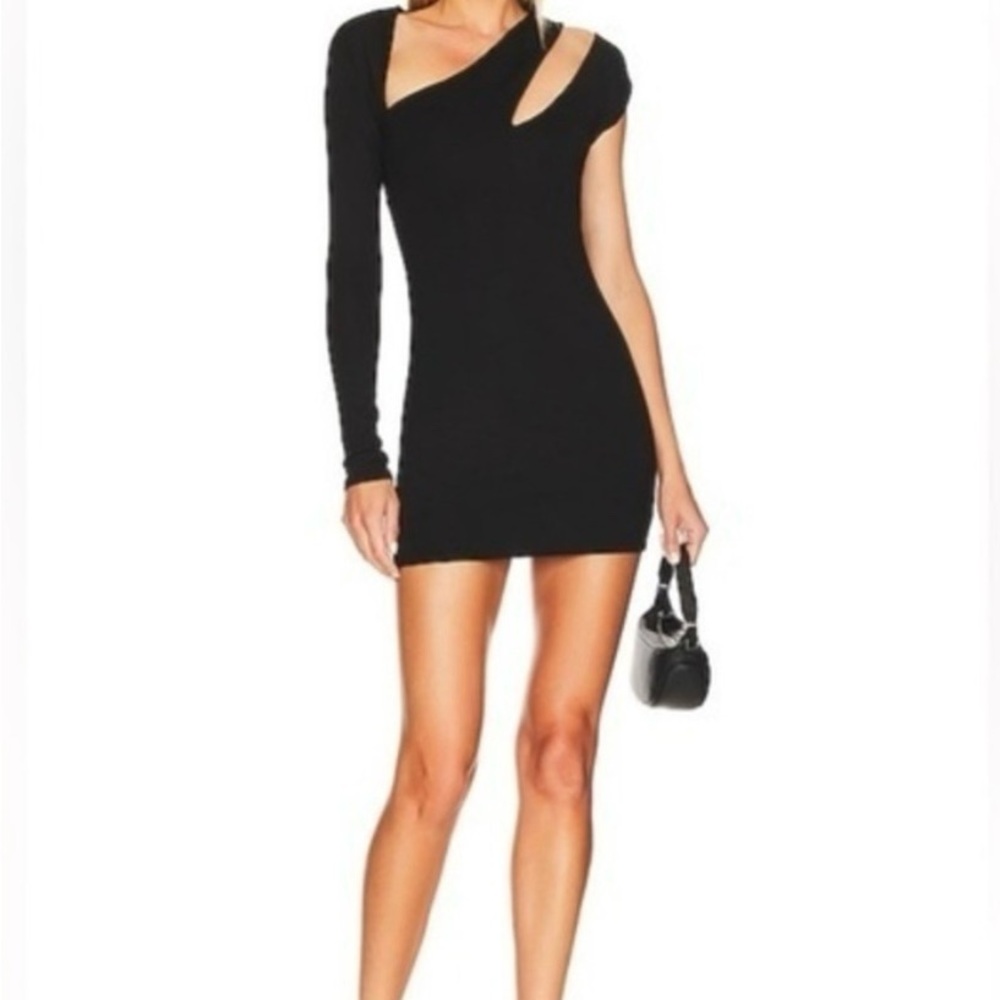 REVOLVE Mikayla Mini Dress in Black